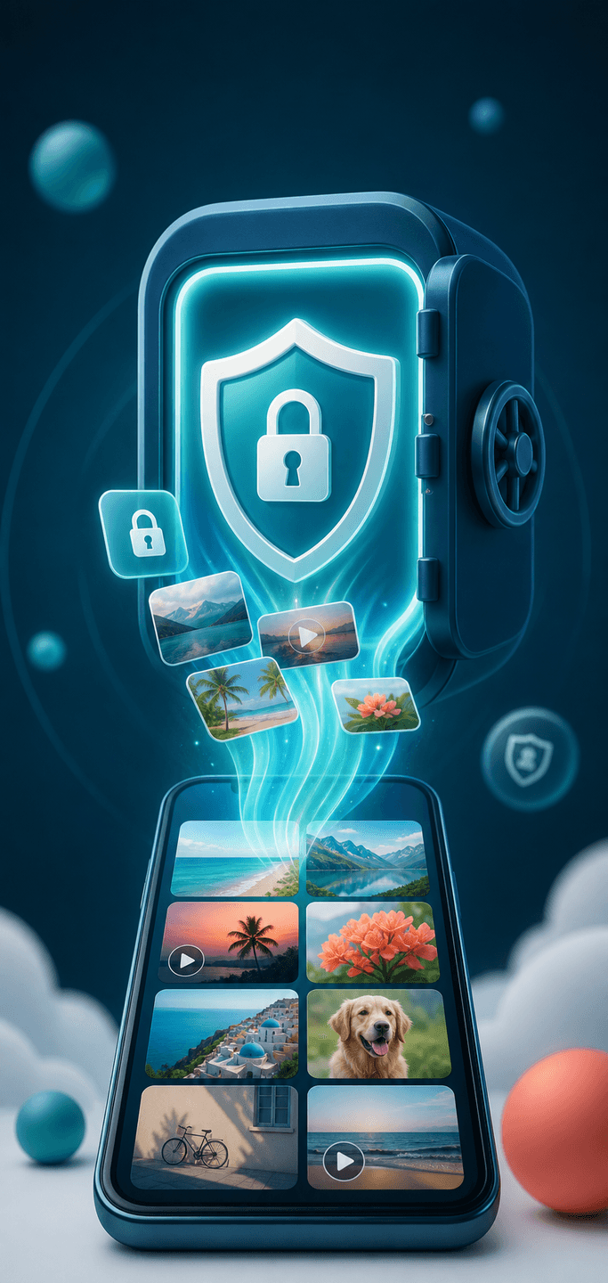 Secure vault setup