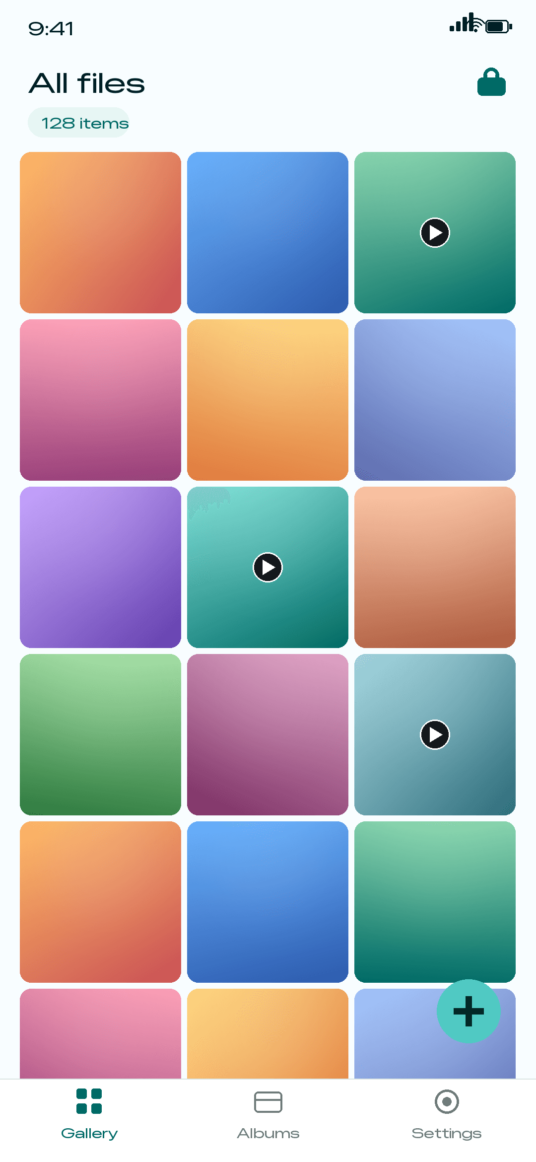 PicSafe encrypted gallery preview