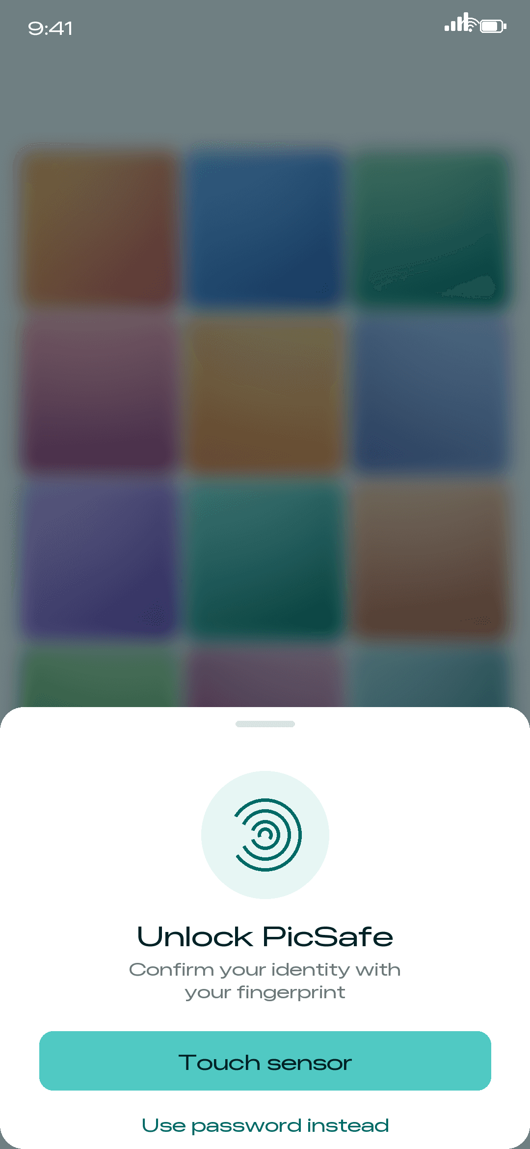 Biometric unlock